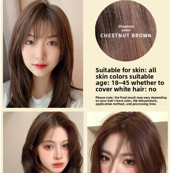 Plant-Based Bubble Hair Dye for Gray Coverage