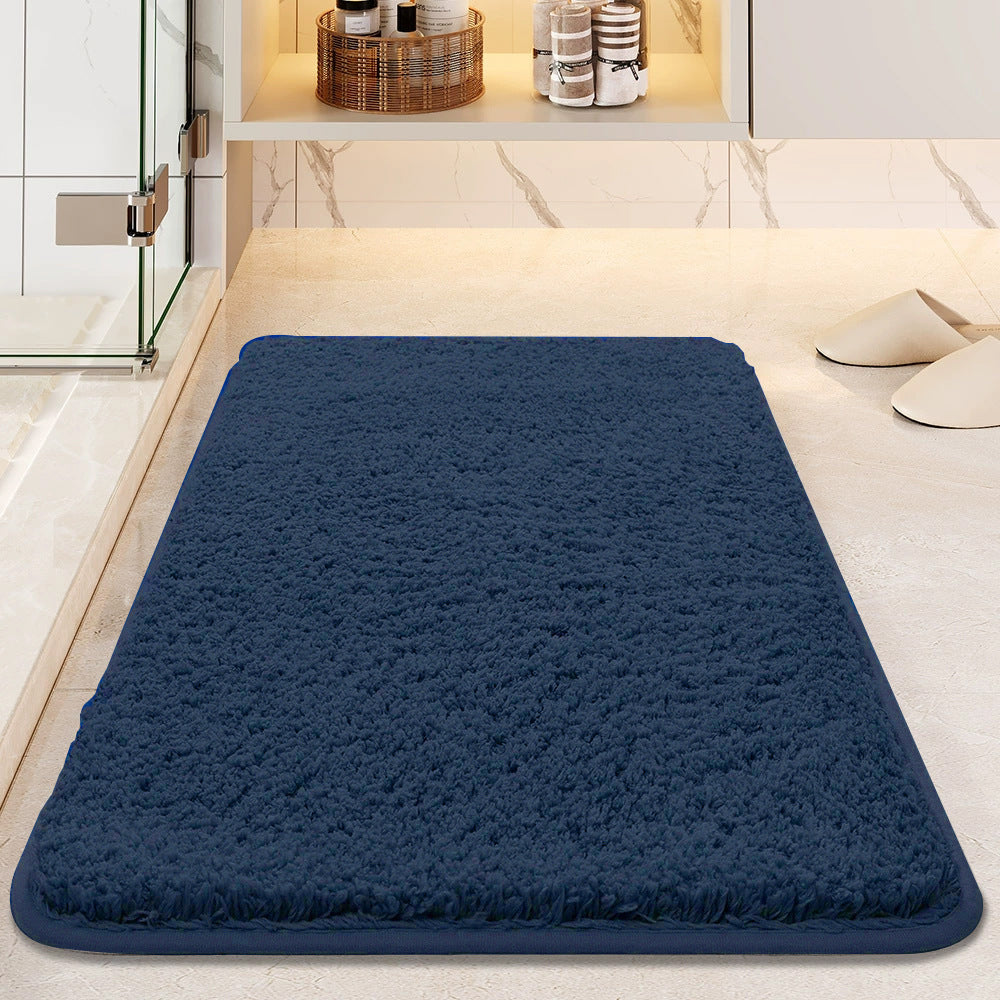 Absorbent Anti-Slip Plush Bath Mat