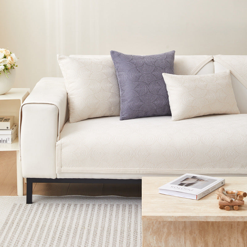 Modern Chenille Sofa Cushion Cover