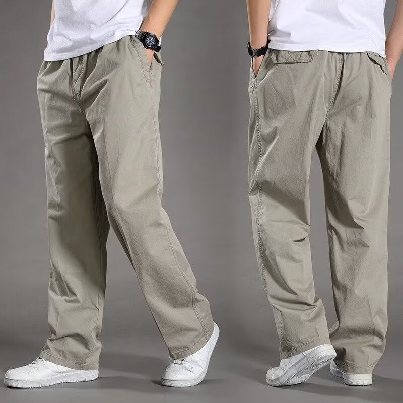 Men's loose-fit work pants