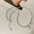Handmade Sterling Silver Heart Pearl Necklace