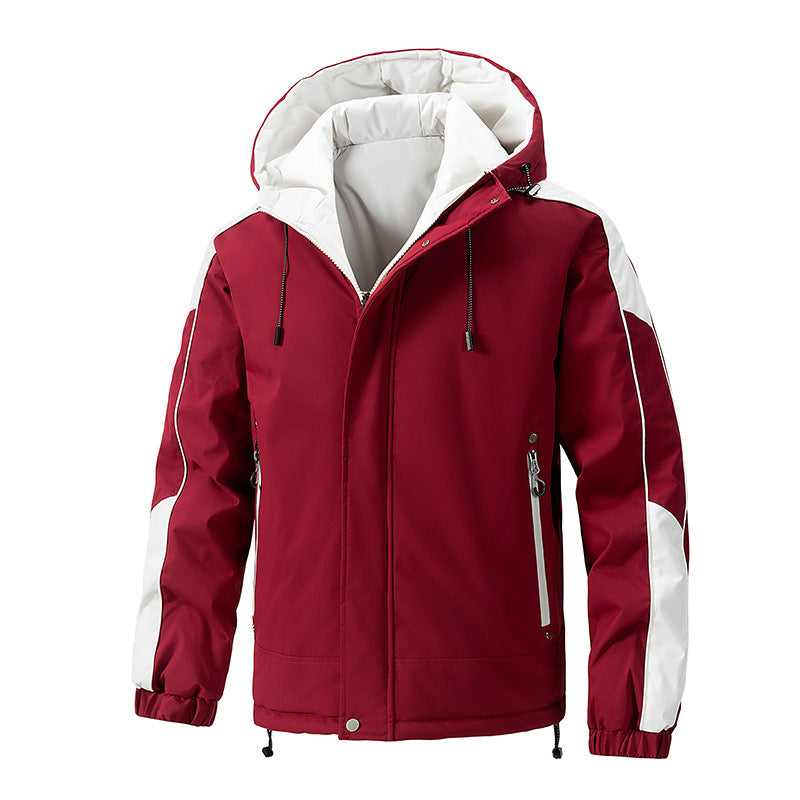 Double-layer cotton clothes for autumn and winter