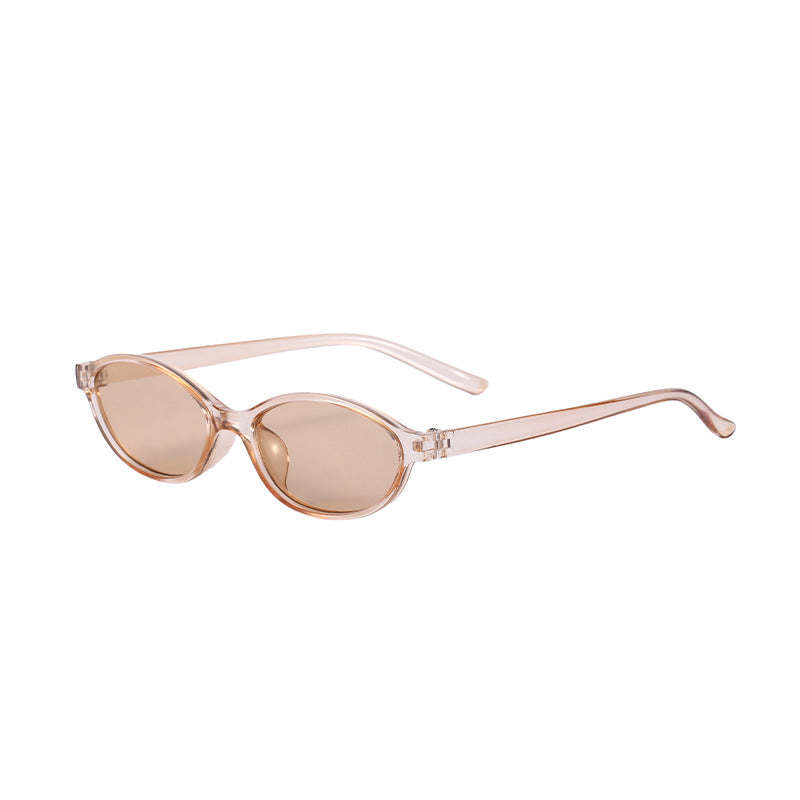 Oval Frame UV Protection Sunglasses