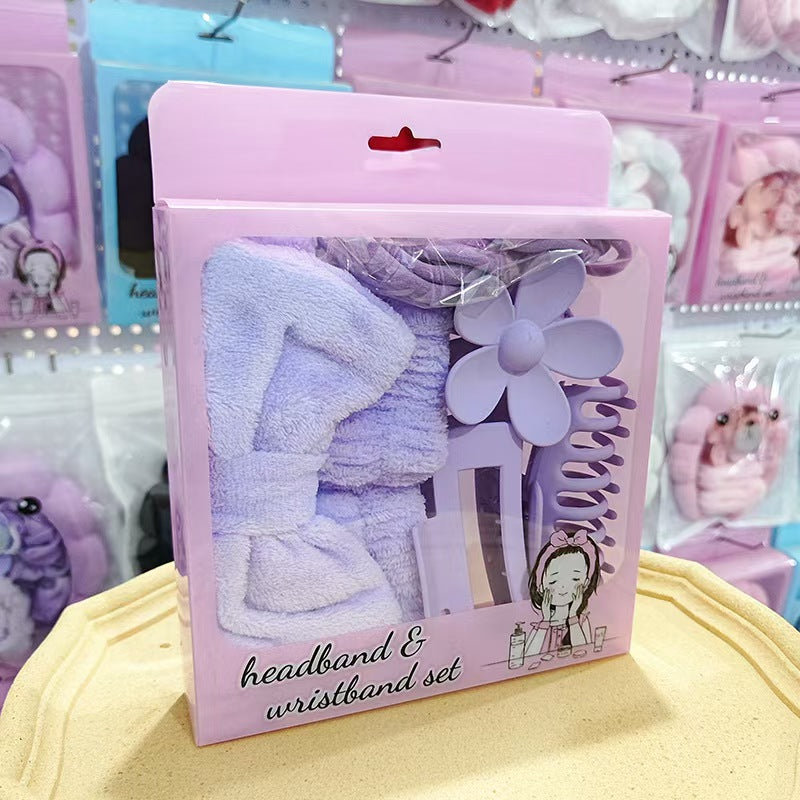 Soft Fabric Hair Accessories Set
