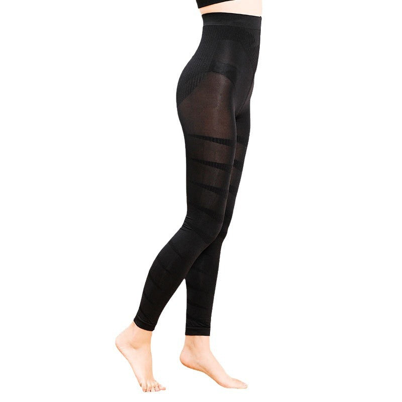 Women's Graduated Compression Socks Nylon Spandex Knee-High Solid Color Anti-Friction