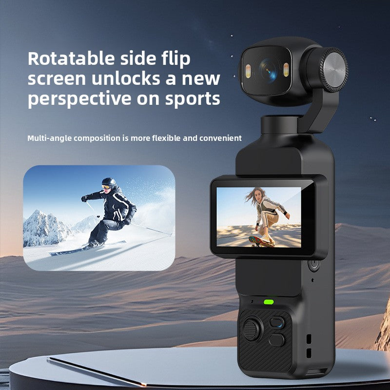 Handheld Anti-Shake Action Camera with App Gimbal