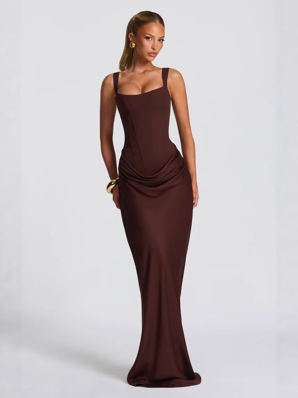 Slim Fit Spaghetti Strap Bodycon Dress