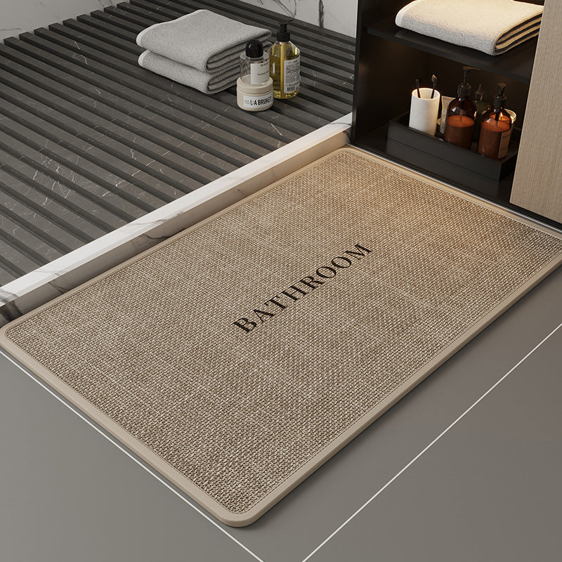 Cute Cartoon Bathroom Mat Absorbent Non-Slip Home Decor