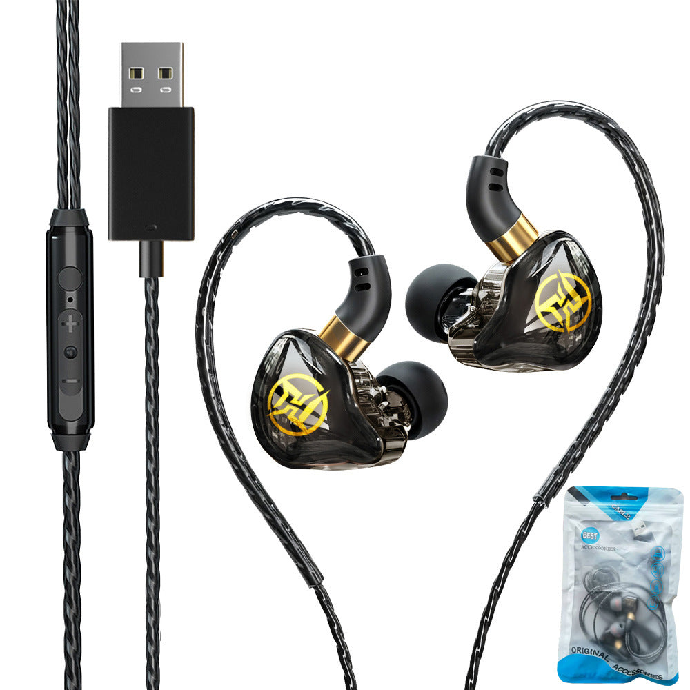 Effime Sports Wired In-Ear Headphones with Bass