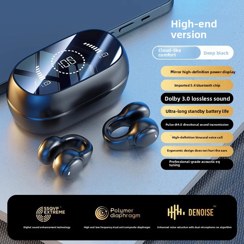 Wireless Bone Conduction Bluetooth Headset