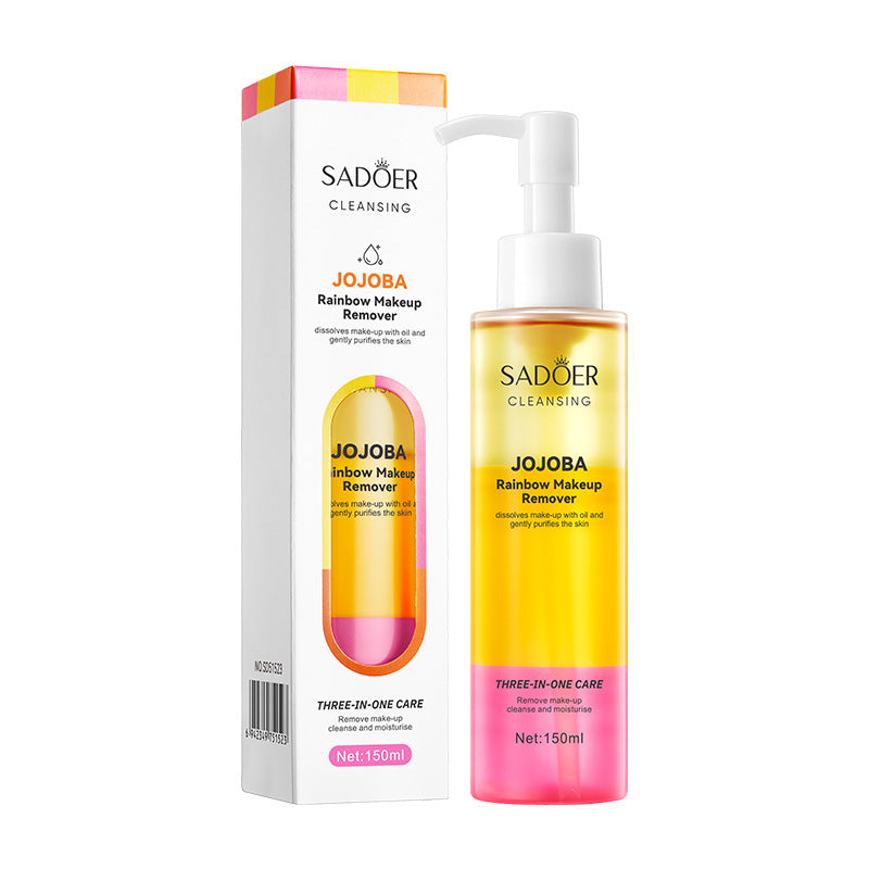 Cleaning face dissolving make-up