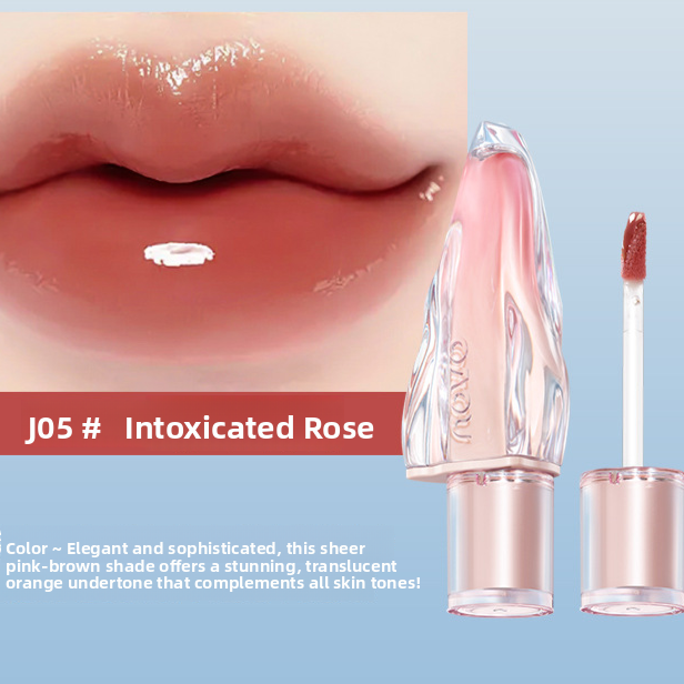Clear and Moisturizing Blush Lip Gloss