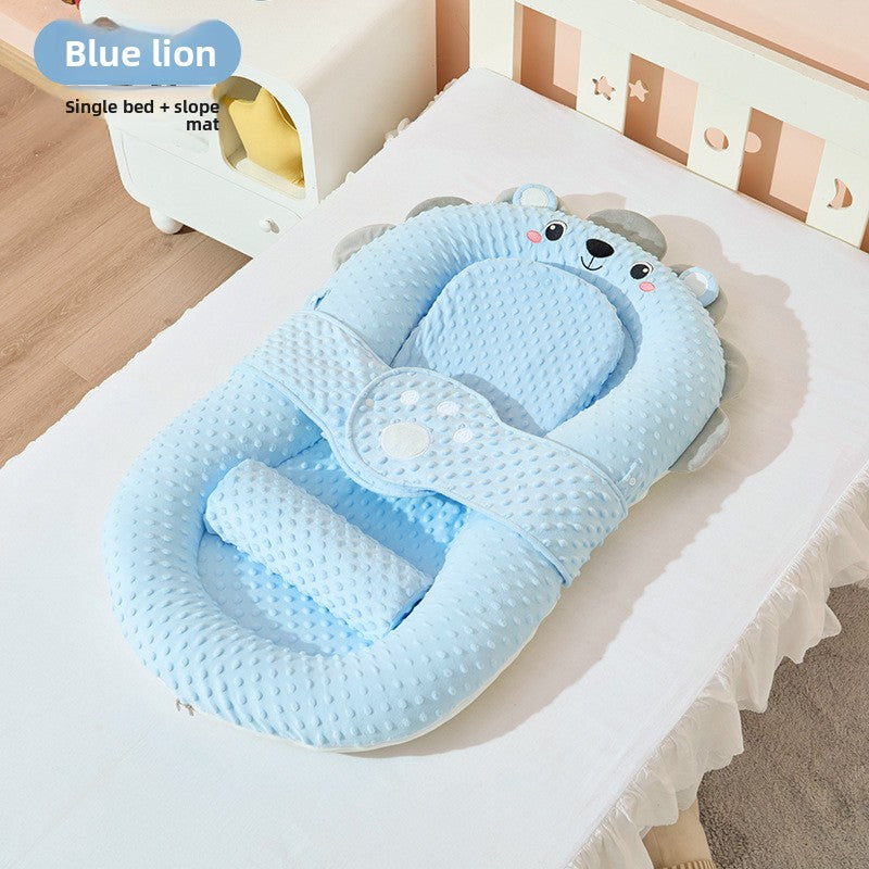 Baby inclined bed