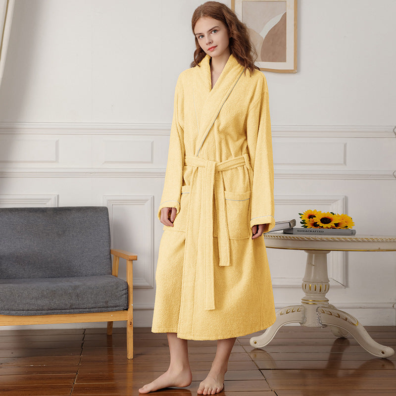 Towel material bathrobe pajama