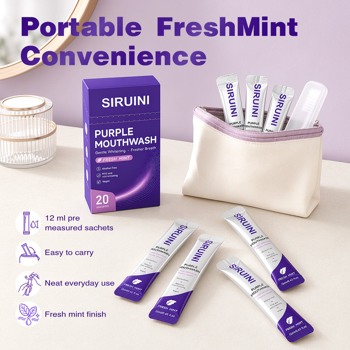 Fresh Purple Mouthwash