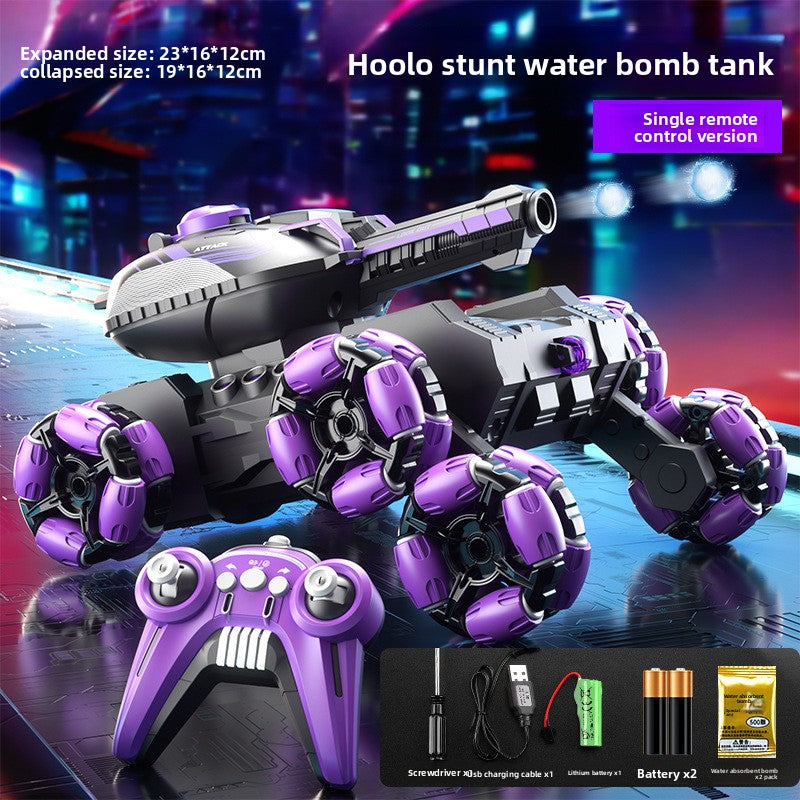 Remote Control Water Bomb Tank Toy for Kids