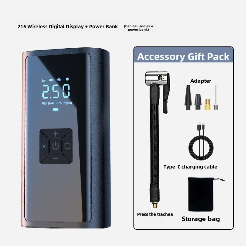 Portable Digital Car Tire Inflator Air Compressor Pump