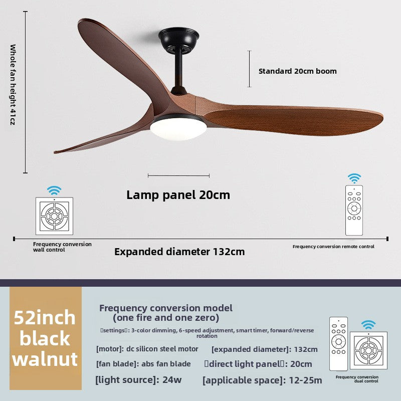 Retro Style Ceiling Fan with Light