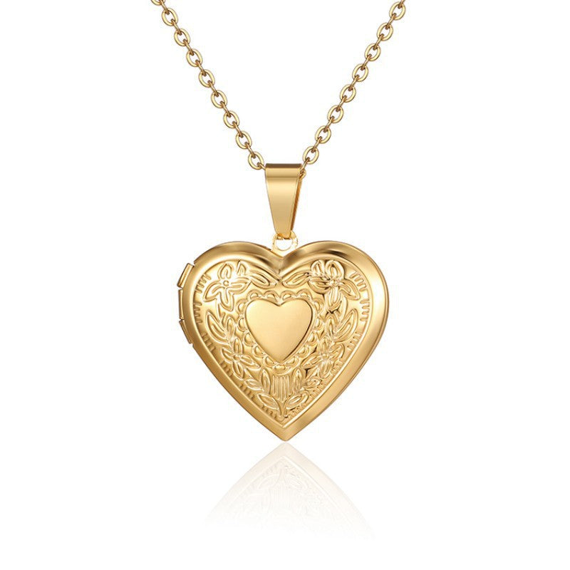 Heart Photo Frame Necklace