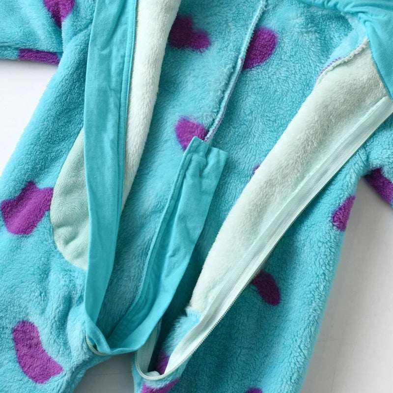 Baby Hooded Fleece Jumpsuit