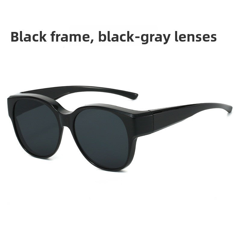 Polarized Over-Glasses Sunglasses UV400 Protection HD Lens Fit Over Prescription Glasses