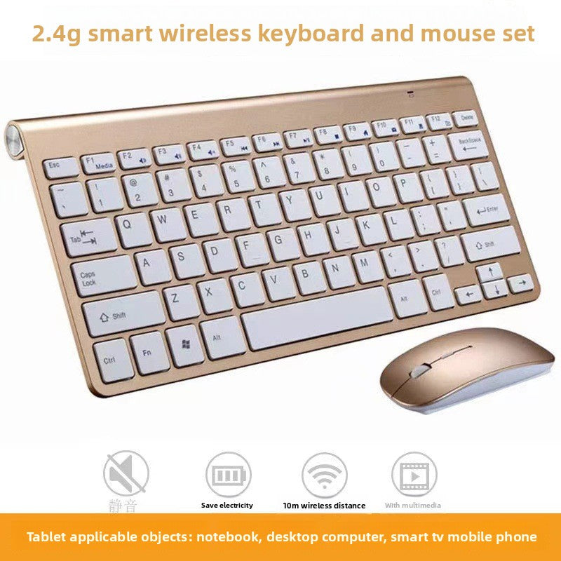 Wireless 2.4g Keyboard and Mouse Set