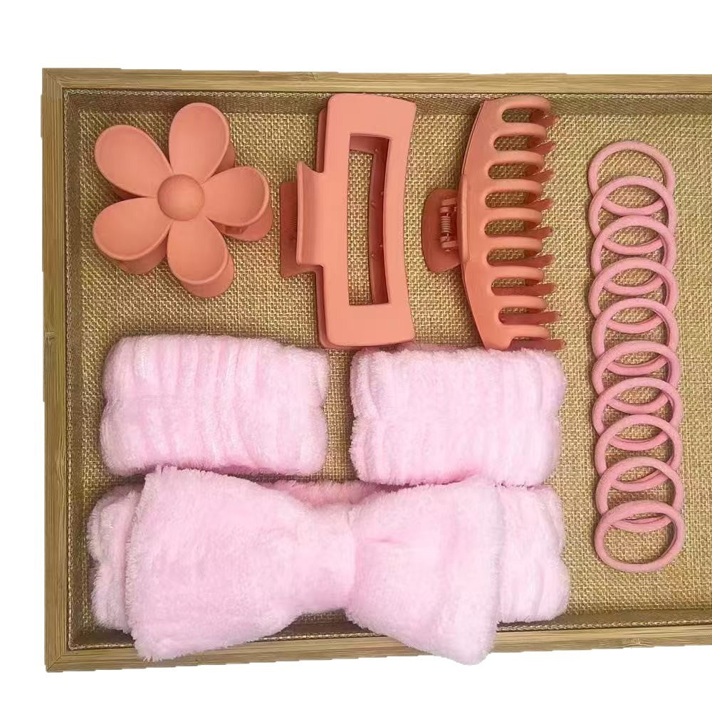 Soft Fabric Hair Accessories Set