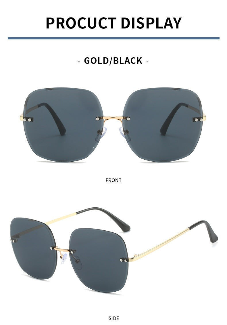 Fashion Cut Edge UV Protection Sunglasses