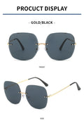 Fashion Cut Edge UV Protection Sunglasses