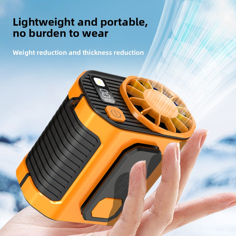 Portable USB Rechargeable Waist Fan