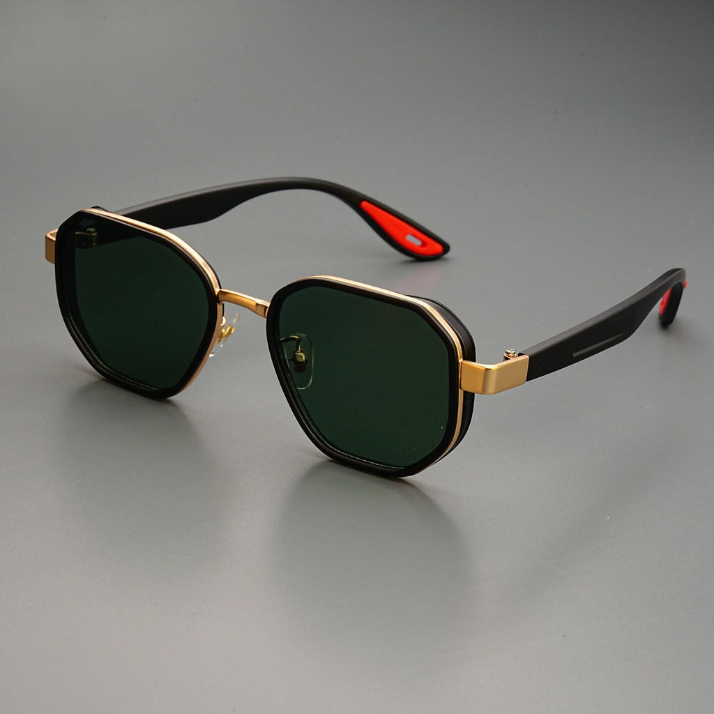 Retro Aviator Sunglasses TR90 Metal Frame