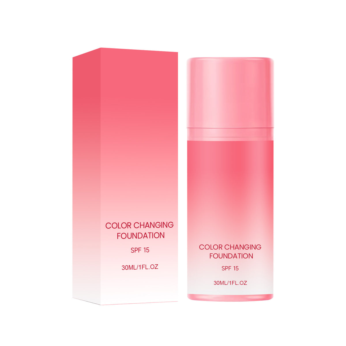 Temperature-Changing Foundation Liquid