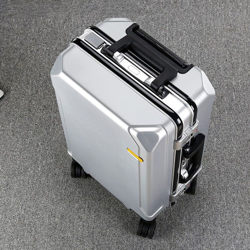 Durable aluminum frame trolley case