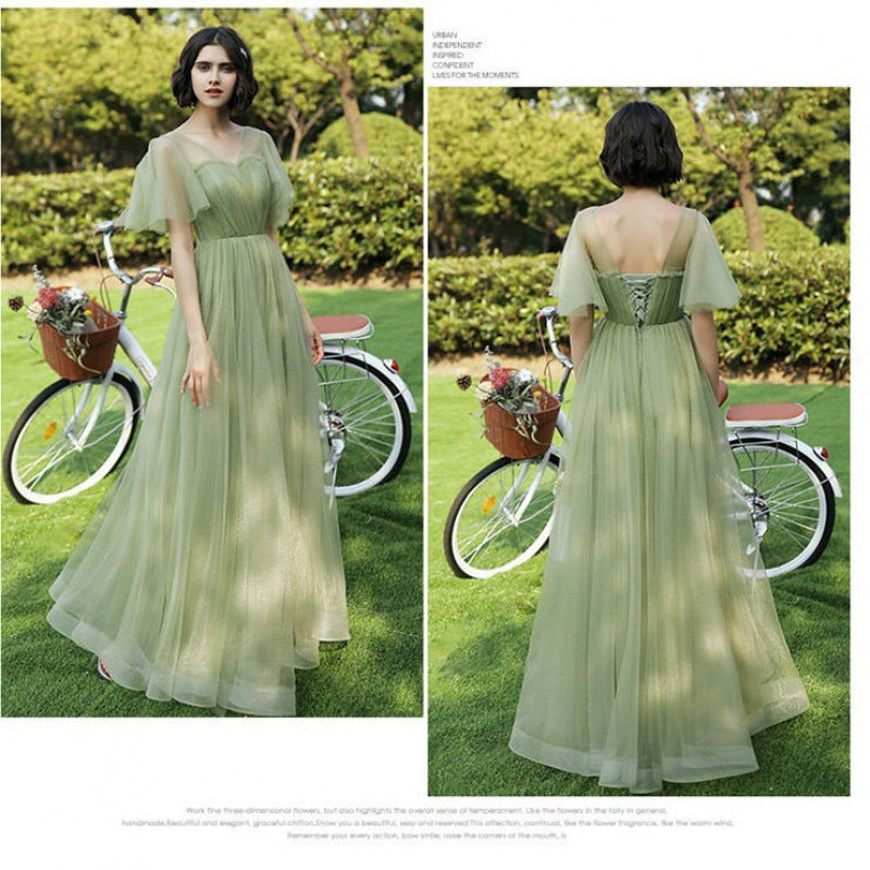 Elegant One-Shoulder Long Evening Dress