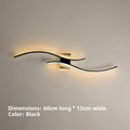 Modern Wave Design Wall LED Lighting