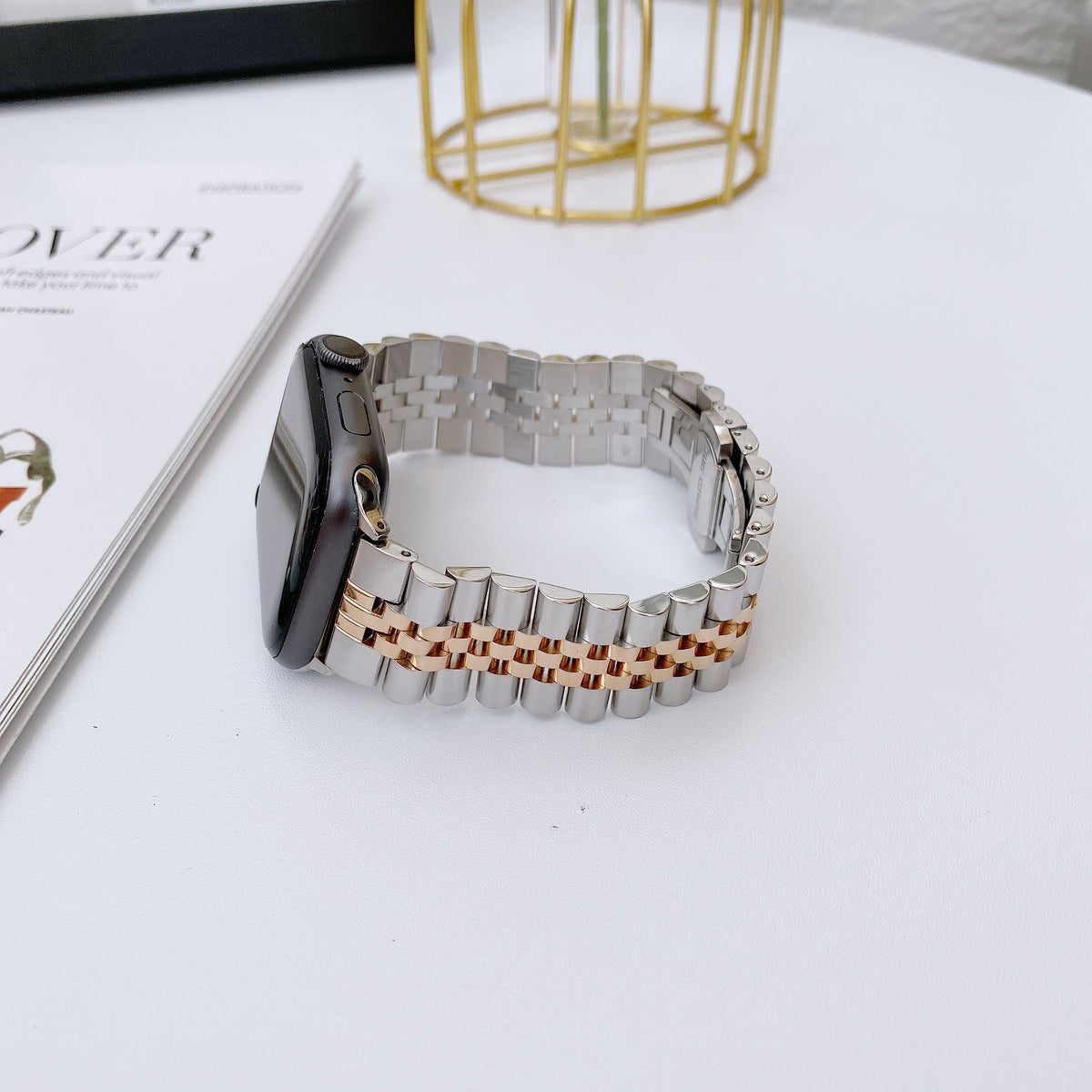Stainless Steel Integrated Metal Strap for Watch