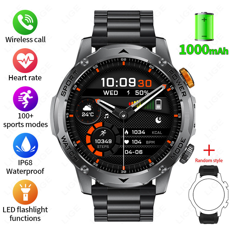 Bluetooth Smart Watch with Health Monitoring