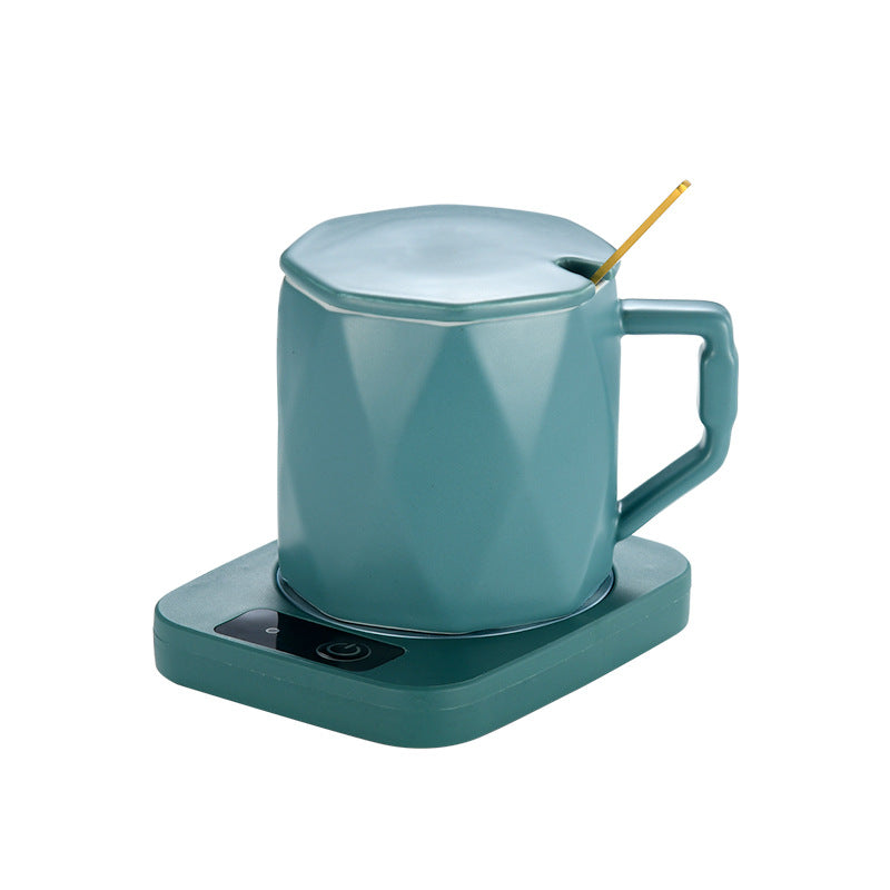 Ceramic Temperature Control Mug with Heating Base