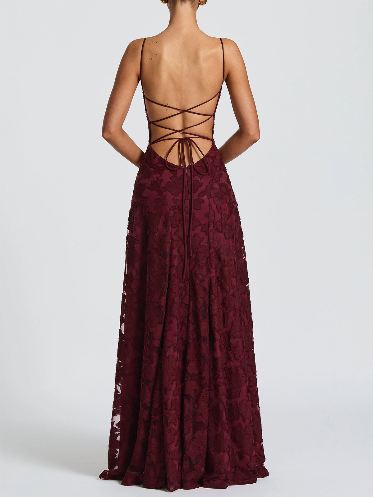 Elegant Suspender High Waist Long Dress