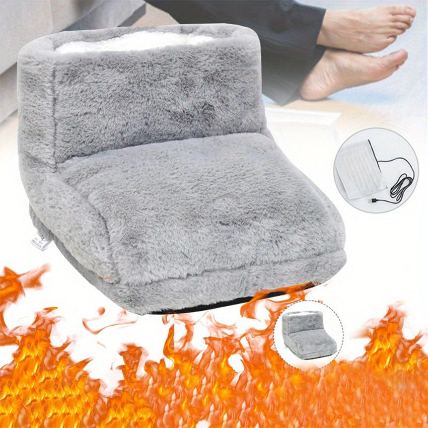Adjustable USB Heated Home Slippers