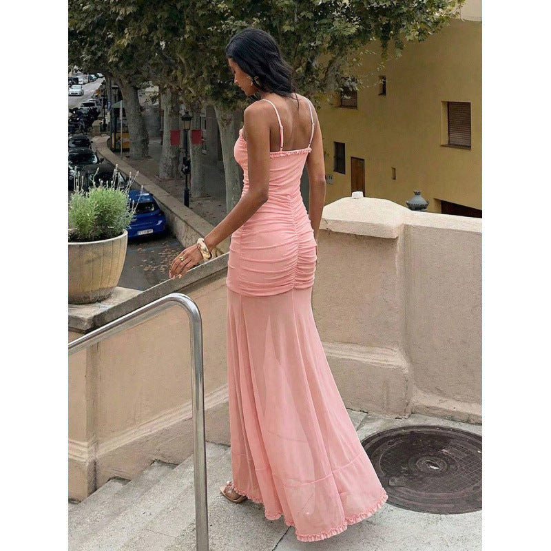 Women Sexy Spaghetti Strap Dress