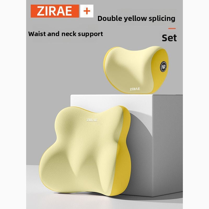 Car seatback headrest set