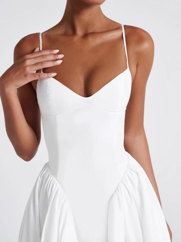 Elegant Sleeveless Slip Dress