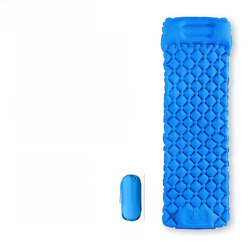 Ultra-Light Foot-Operated Automatic Inflatable Camping Mattress with Pillow