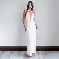 Women's Knitted Halter Neck Dress