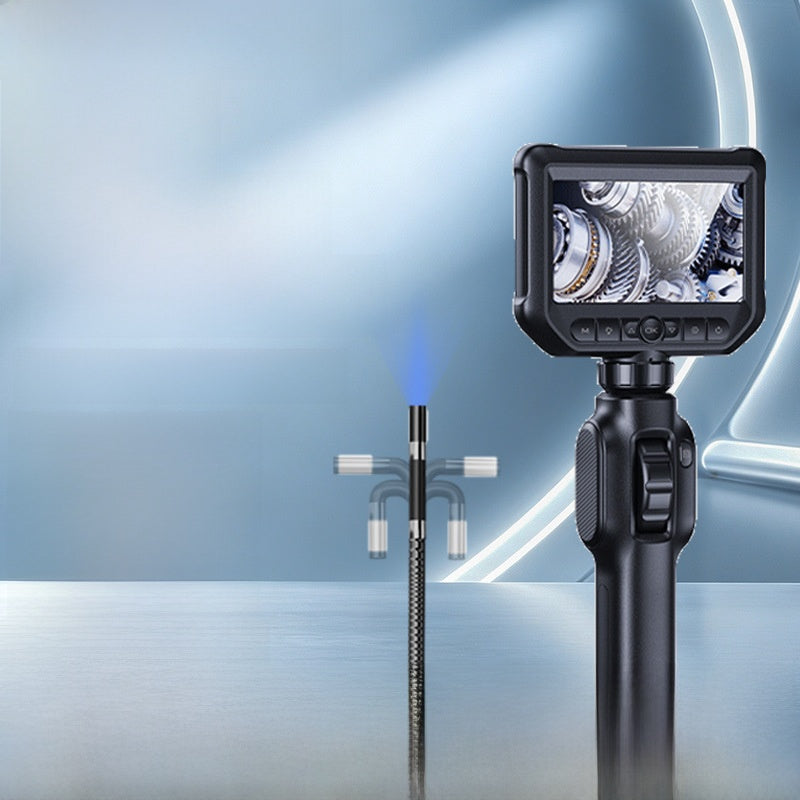 4.3 Inch Screen Dual-Lens Pipe Inspection Endoscope