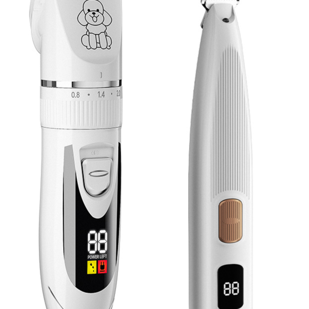 Pet Hair Trimmer and Grooming Kit