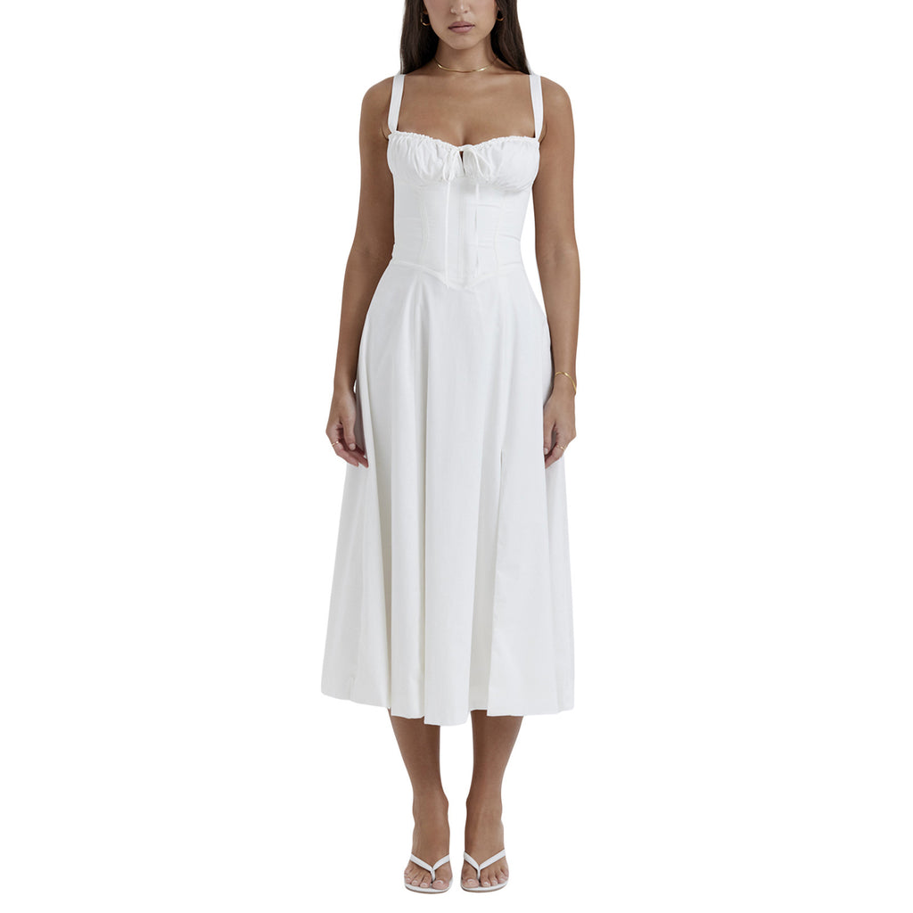 Strap Waist Sling Dress