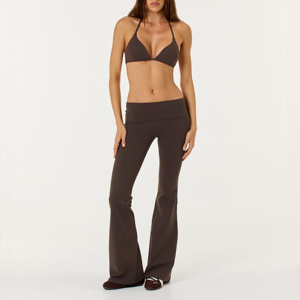 Yoga Exercise Fitness Flare Pants