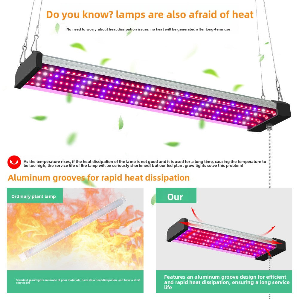 LED Plant Lamp Full Spectrum for Succulents Vegetables Greenhouse Seedling